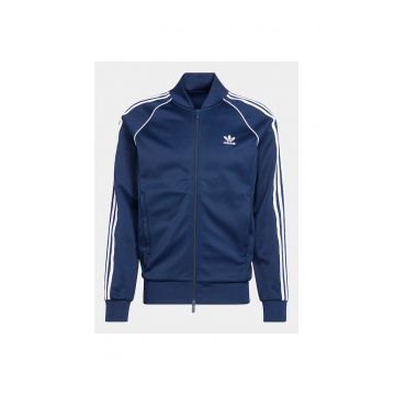 Bluza cu fermoar si logo - Bluza cu fermoar si logo -