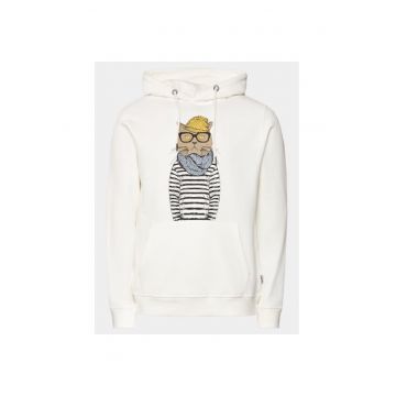 Bluza sport barbati -  540869 - Alb - Bumbac Bluza sport barbati -  540869 - Alb - Bumbac