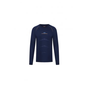 Bluza sport barbati -  Bumbac - Albastru - Bluza sport barbati -  Bumbac - Albastru -