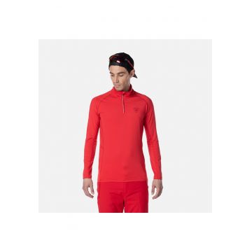 Bluza sport  Classique - cu fermoar - pentru barbati - rosu -