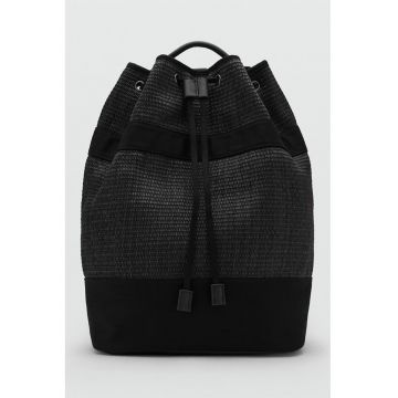 Geanta bucket cu snur