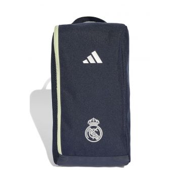 Geanta cu maner si imprimeu logo Real Geanta cu maner si imprimeu logo Real