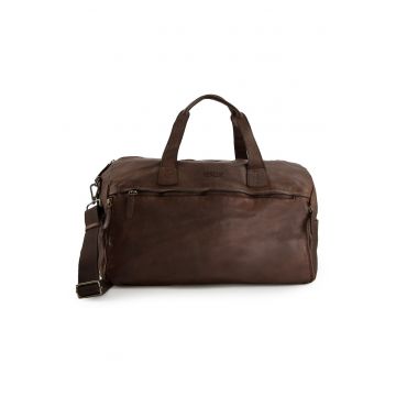 Geanta duffle unisex din piele