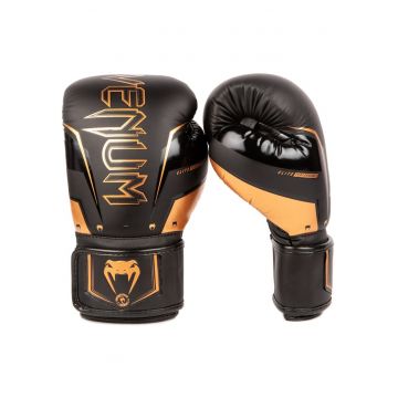 Manusi box  Elite Evo pentru adulti - negru/bronz Manusi box  Elite Evo pentru adulti - negru/bronz