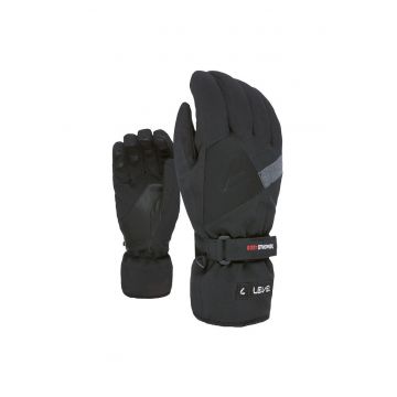 Manusi sport Level - Elite - negru - S/M - impermeabile - calduroase Manusi sport Level - Elite - negru - S/M - impermeabile - calduroase