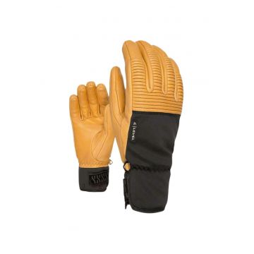 Manusi sport Level Wrangler - negru - marime S - din piele naturala si poliester - pentru barbati Manusi sport Level Wrangler - negru - marime S - din piele naturala si poliester - pentru barbati