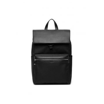 Rucsac barbatesc -  8721107860220 - piele ecologica - negru Rucsac barbatesc -  8721107860220 - piele ecologica - negru