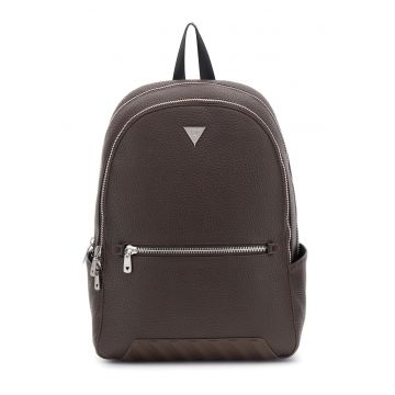 Rucsac de piele ecologica cu logo metalic Rucsac de piele ecologica cu logo metalic