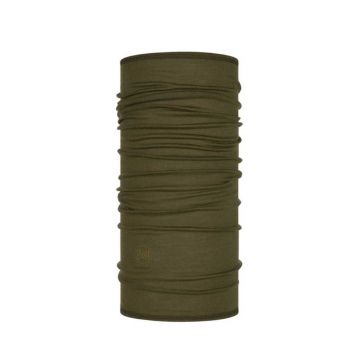 Bandana Unisex Merino Lightweight Solid Bark One Size