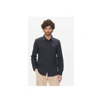 Camasa barbati  251CA1266CT3531 - Bumbac - Bleumarin Camasa barbati  251CA1266CT3531 - Bumbac - Bleumarin