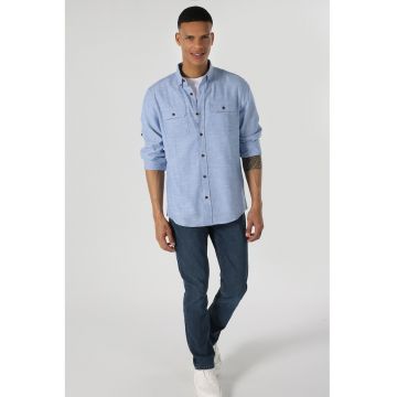 Camasa Oxford cu buzunare cu clapa