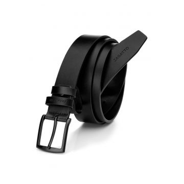 Curea din piele naturala cu catarama metalica Curea din piele naturala cu catarama metalica