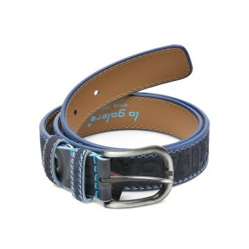 Curea LA GALERE bleumarin, 2971640, din piele intoarsa Curea LA GALERE bleumarin, 2971640, din piele intoarsa