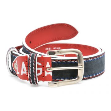 Curea LA GALERE bleumarin, 6971640, din piele intoarsa Curea LA GALERE bleumarin, 6971640, din piele intoarsa