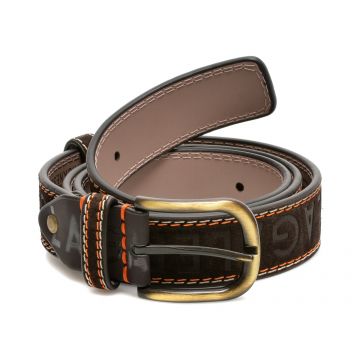 Curea LA GALERE maro, 2571640, din piele intoarsa Curea LA GALERE maro, 2571640, din piele intoarsa