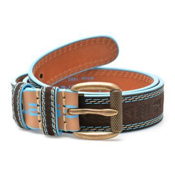 Curea LA GALERE maro, 7871640, din piele intoarsa Curea LA GALERE maro, 7871640, din piele intoarsa