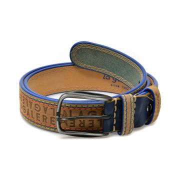 Curea LA GALERE maro, 8471640, din piele intoarsa Curea LA GALERE maro, 8471640, din piele intoarsa