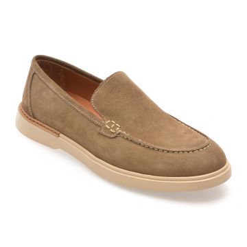 Mocasini GRYXX gri, 13105, din piele intoarsa Mocasini GRYXX gri, 13105, din piele intoarsa