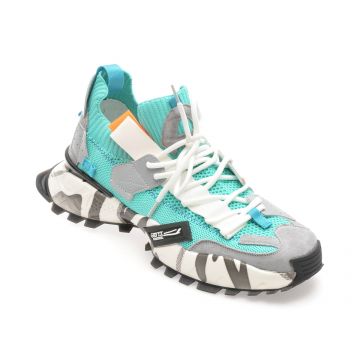 Pantofi sport GRYXX albastri, 18159, din material textil