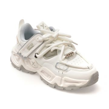 Pantofi sport GRYXX albi, 25050, din material textil Pantofi sport GRYXX albi, 25050, din material textil