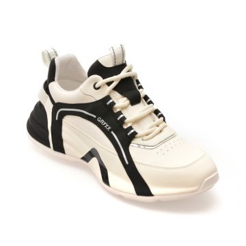 Pantofi sport GRYXX albi, 917019, din piele naturala Pantofi sport GRYXX albi, 917019, din piele naturala
