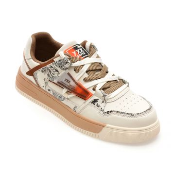 Pantofi sport GRYXX bej, 230413, din piele naturala Pantofi sport GRYXX bej, 230413, din piele naturala