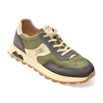 Pantofi sport GRYXX kaki, 5771, din material textil