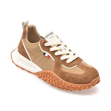 Pantofi sport GRYXX maro, 2106, din material textil Pantofi sport GRYXX maro, 2106, din material textil