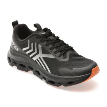 Pantofi sport GRYXX negri, 24127, din material textil