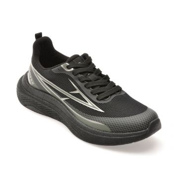 Pantofi sport GRYXX negri, 25015, din material textil Pantofi sport GRYXX negri, 25015, din material textil