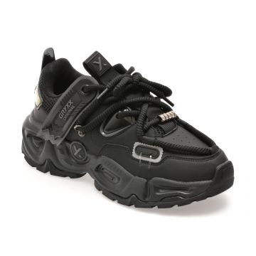 Pantofi sport GRYXX negri, 25050, din material textil Pantofi sport GRYXX negri, 25050, din material textil