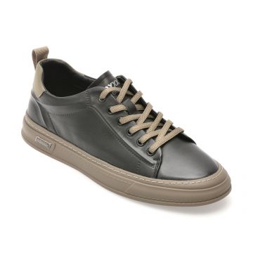 Pantofi sport GRYXX negri, 3081, din piele naturala