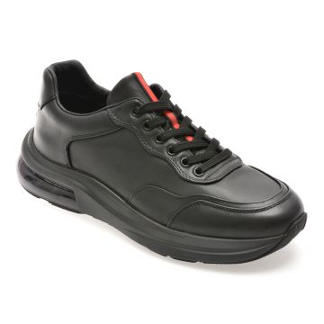 Pantofi sport GRYXX negri, 5619, din piele naturala