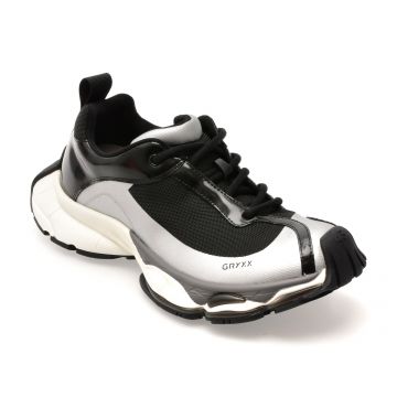 Pantofi sport GRYXX negri, 61037, din material textil Pantofi sport GRYXX negri, 61037, din material textil