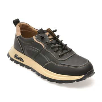 Pantofi sport GRYXX negri, 70918, din piele naturala