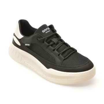 Pantofi sport GRYXX negri, 80028, din material textil
