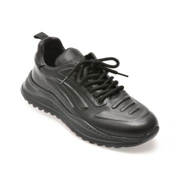 Pantofi sport GRYXX negri, 8831, din piele naturala