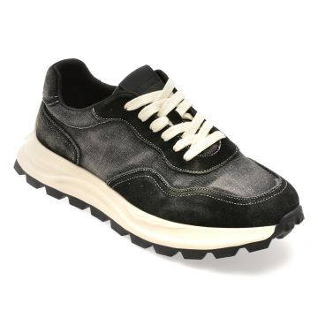 Pantofi sport GRYXX negri, 911, din material textil