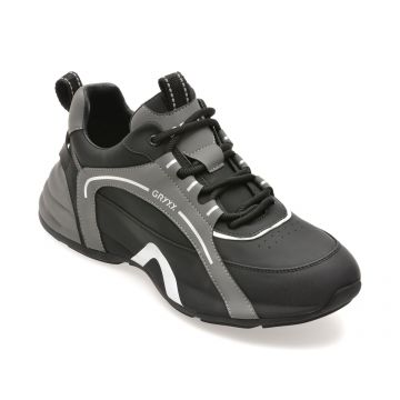 Pantofi sport GRYXX negri, 917063, din piele naturala