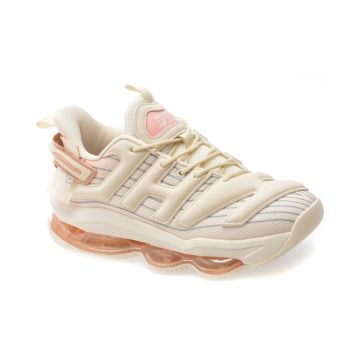 Pantofi sport NHOT bej, A357, din material textil Pantofi sport NHOT bej, A357, din material textil