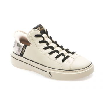 Pantofi sport SKECHERS bej, SNOOP ONE, din piele naturala Pantofi sport SKECHERS bej, SNOOP ONE, din piele naturala