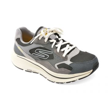 Pantofi sport SKECHERS gri, GO RUN CONSISTENT 2.0, din material textil Pantofi sport SKECHERS gri, GO RUN CONSISTENT 2.0, din material textil