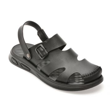 Sandale GRYXX negre, 25SS03, din piele naturala Sandale GRYXX negre, 25SS03, din piele naturala