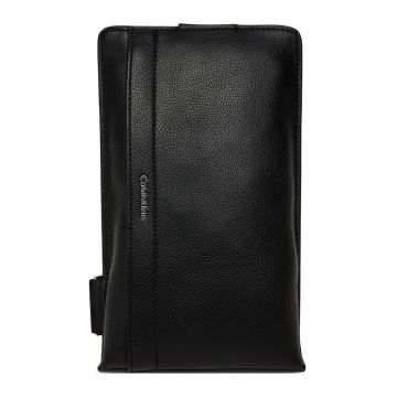 Saszeta barbati -  piele ecologica - negru - universal Saszeta barbati -  piele ecologica - negru - universal