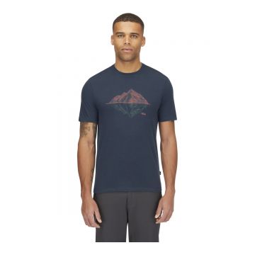 Tricou Barbati Crimp Reflection Tempest Blue