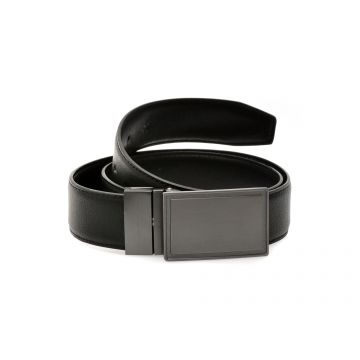 Curea ALDO neagra, YAEG 971, din piele ecologica Curea ALDO neagra, YAEG 971, din piele ecologica