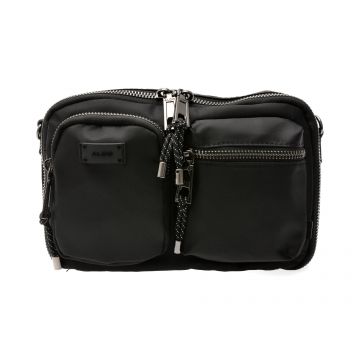 Geanta ALDO neagra, RHERIF 008, din material textil Geanta ALDO neagra, RHERIF 008, din material textil