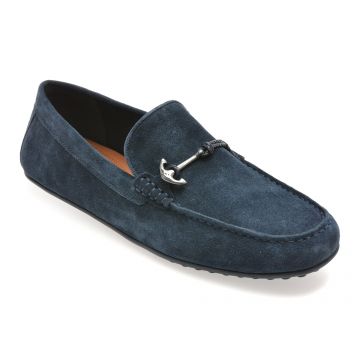 Mocasini ALDO bleumarin, WILBART 410, din piele intoarsa Mocasini ALDO bleumarin, WILBART 410, din piele intoarsa