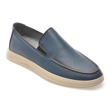 Mocasini BITE THE BULLET bleumarin, OY970, din piele naturala Mocasini BITE THE BULLET bleumarin, OY970, din piele naturala