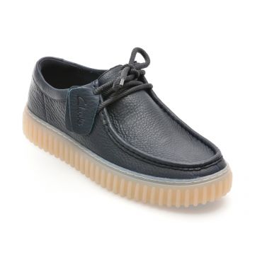 Mocasini CLARKS bleumarin, TORHILL LO, din piele naturala Mocasini CLARKS bleumarin, TORHILL LO, din piele naturala